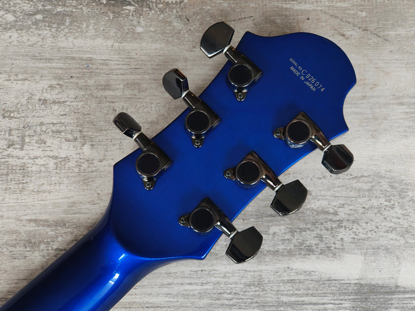 1997 Greco Japan LG-70 Eclipse Style Les Paul (Blue)