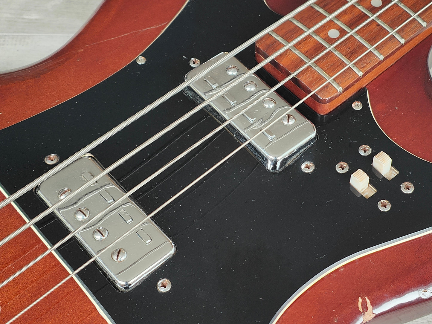 1970's Maya SG EB Bass (Red)