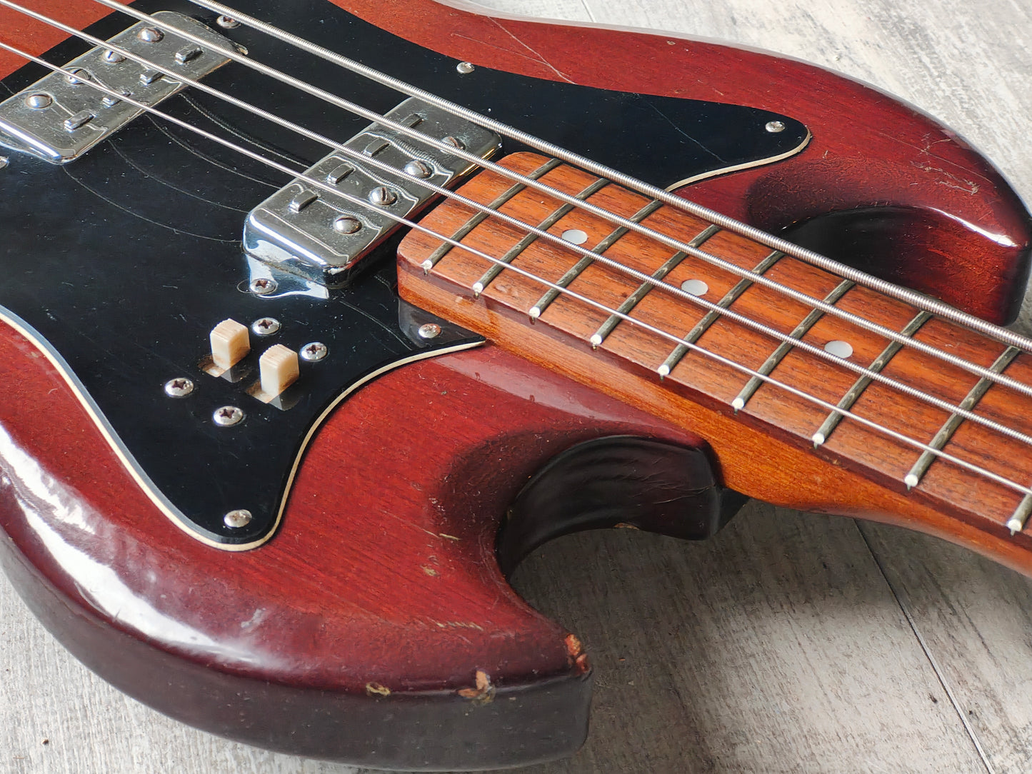 1970's Maya SG EB Bass (Red)