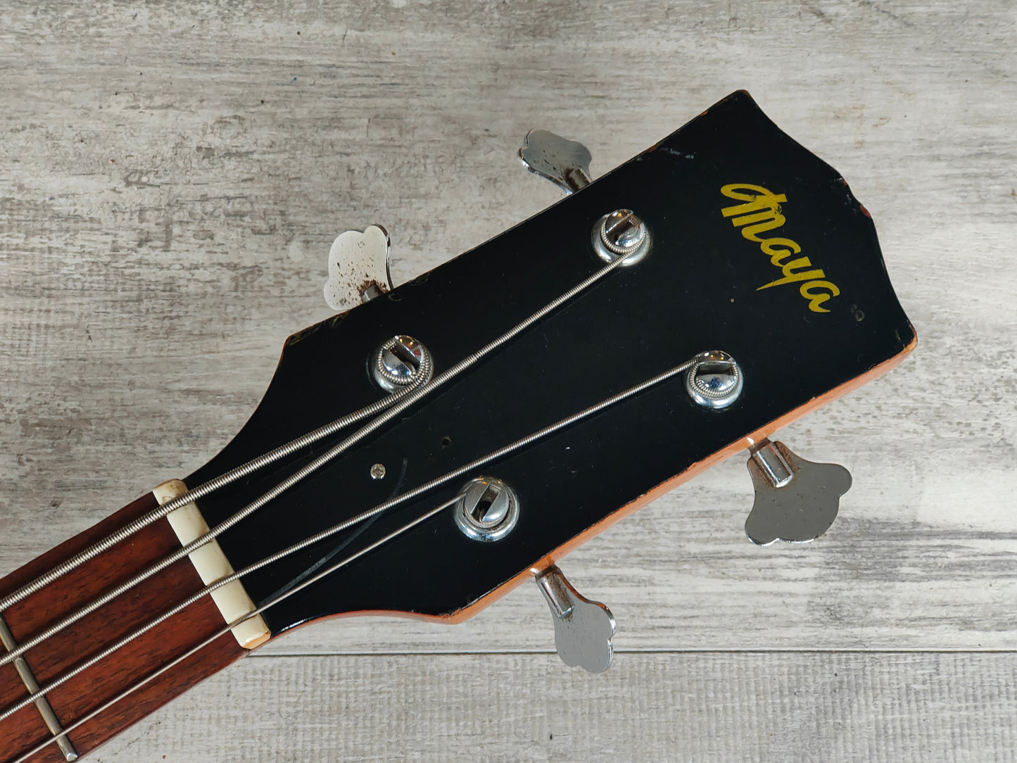 1970's Maya SG EB Bass (Red)