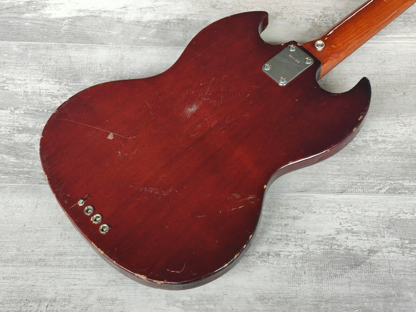 1970's Maya SG EB Bass (Red)