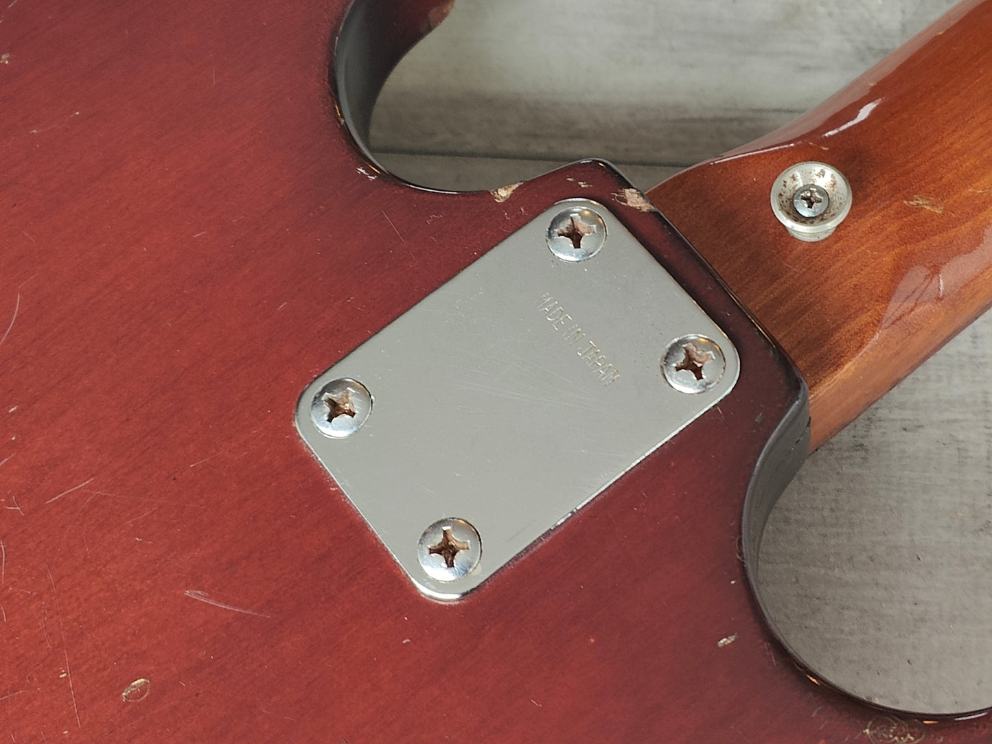 1970's Maya SG EB Bass (Red)