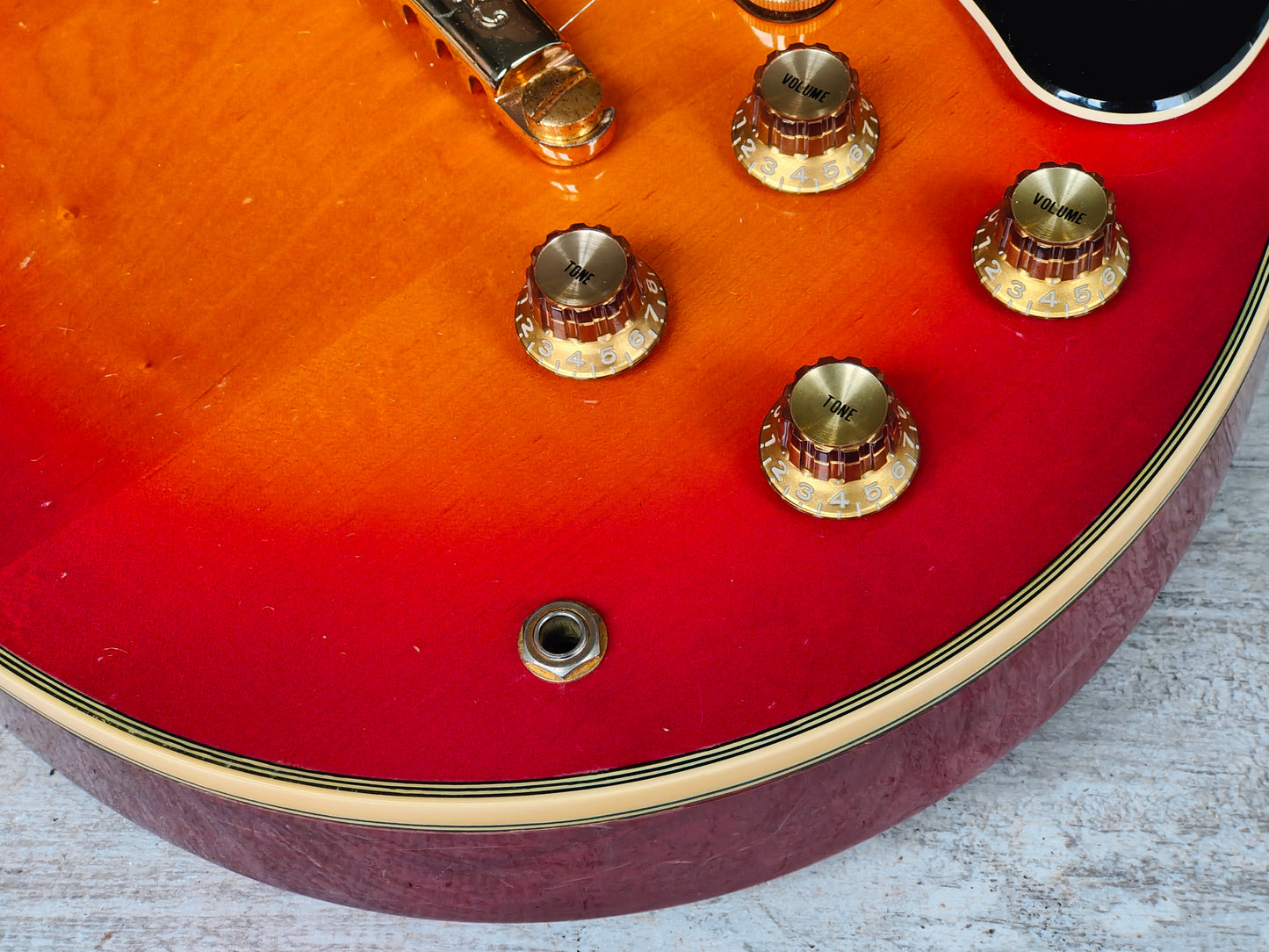 1979 Yamaha Japan SG-2000 Neckthrough Double Cutaway (Cherry Sunburst)