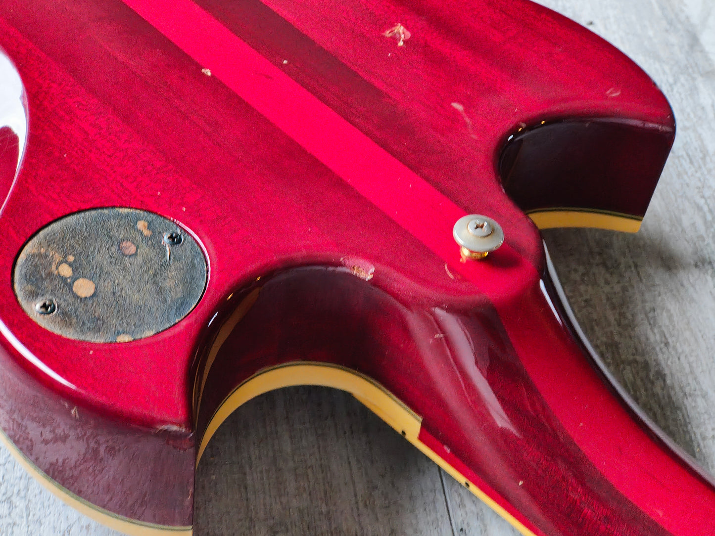 1979 Yamaha Japan SG-2000 Neckthrough Double Cutaway (Cherry Sunburst)