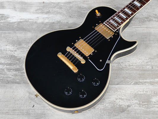 1999 Burny Japan RLC-75 Les Paul Custom (Black/Ebony)