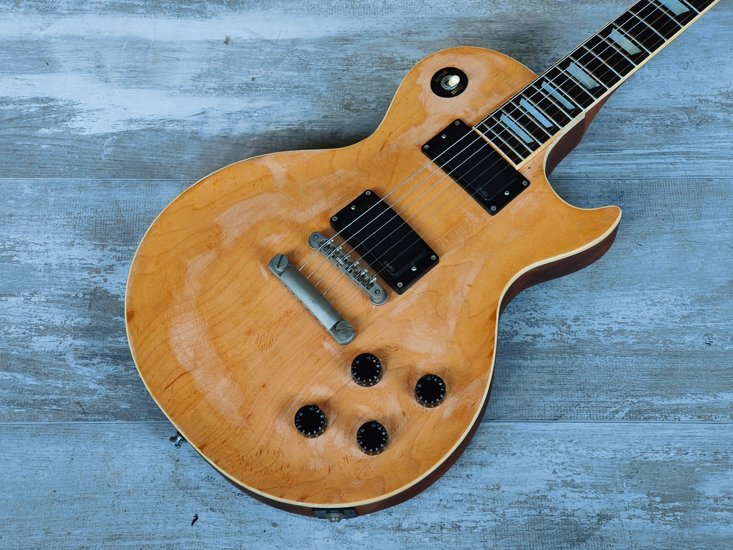 1981 Greco Japan EG-700 Super Power Les Paul Standard w/EMG's (Natural)