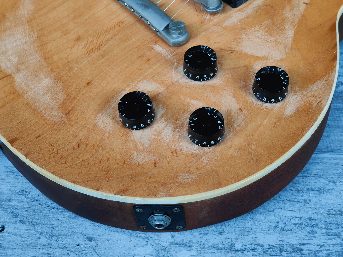 1981 Greco Japan EG-700 Super Power Les Paul Standard w/EMG's (Natural)