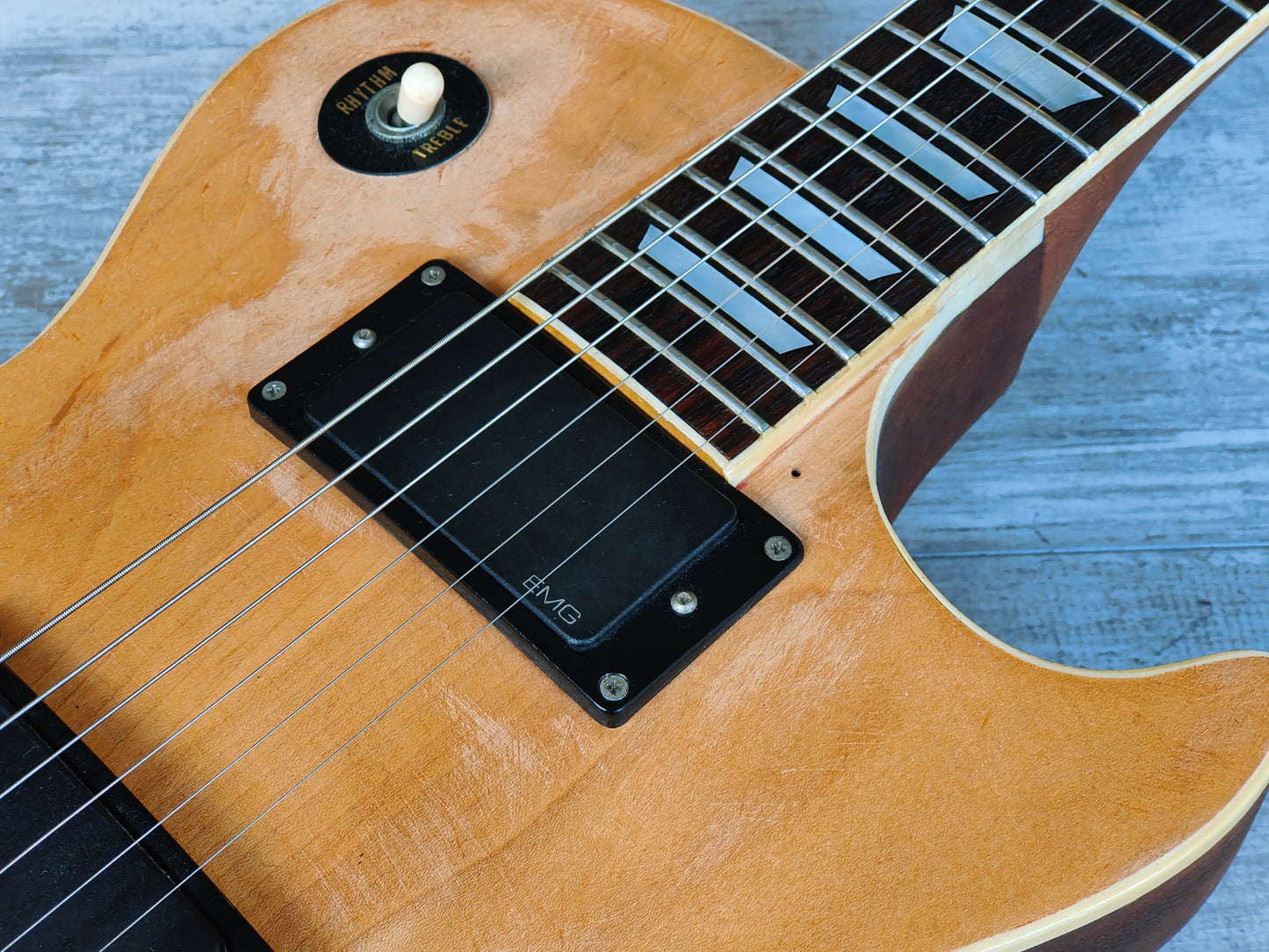 1981 Greco Japan EG-700 Super Power Les Paul Standard w/EMG's (Natural)