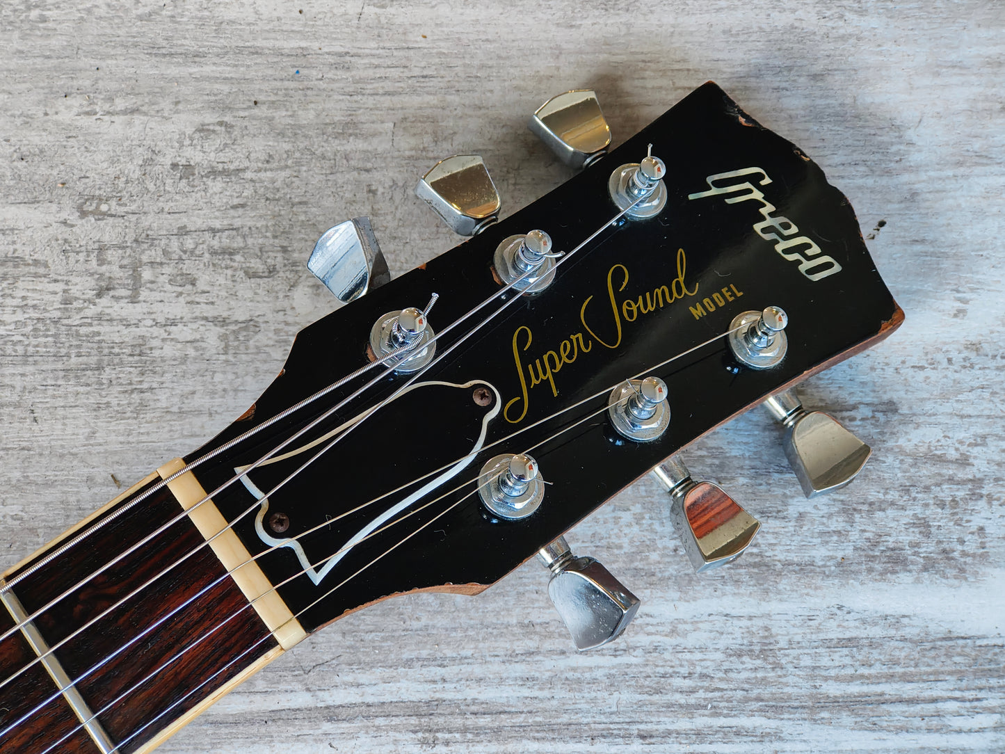 1981 Greco Japan EG-700 Super Power Les Paul Standard w/EMG's (Natural)