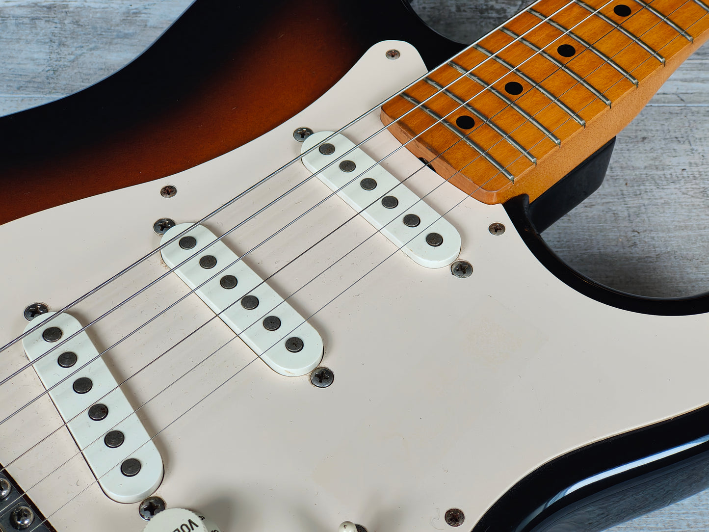 1994 Fender Japan ST57-53 '57 Reissue Stratocaster (Sunburst)