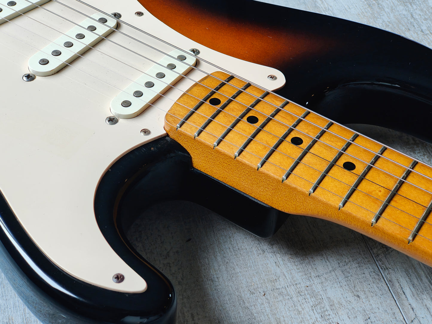 1994 Fender Japan ST57-53 '57 Reissue Stratocaster (Sunburst)