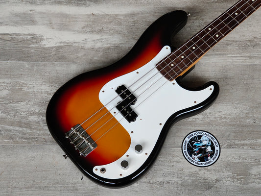 1994 Squier (by Fender Japan) SPB-33 Silver Series Precision Bass (Sunburst)