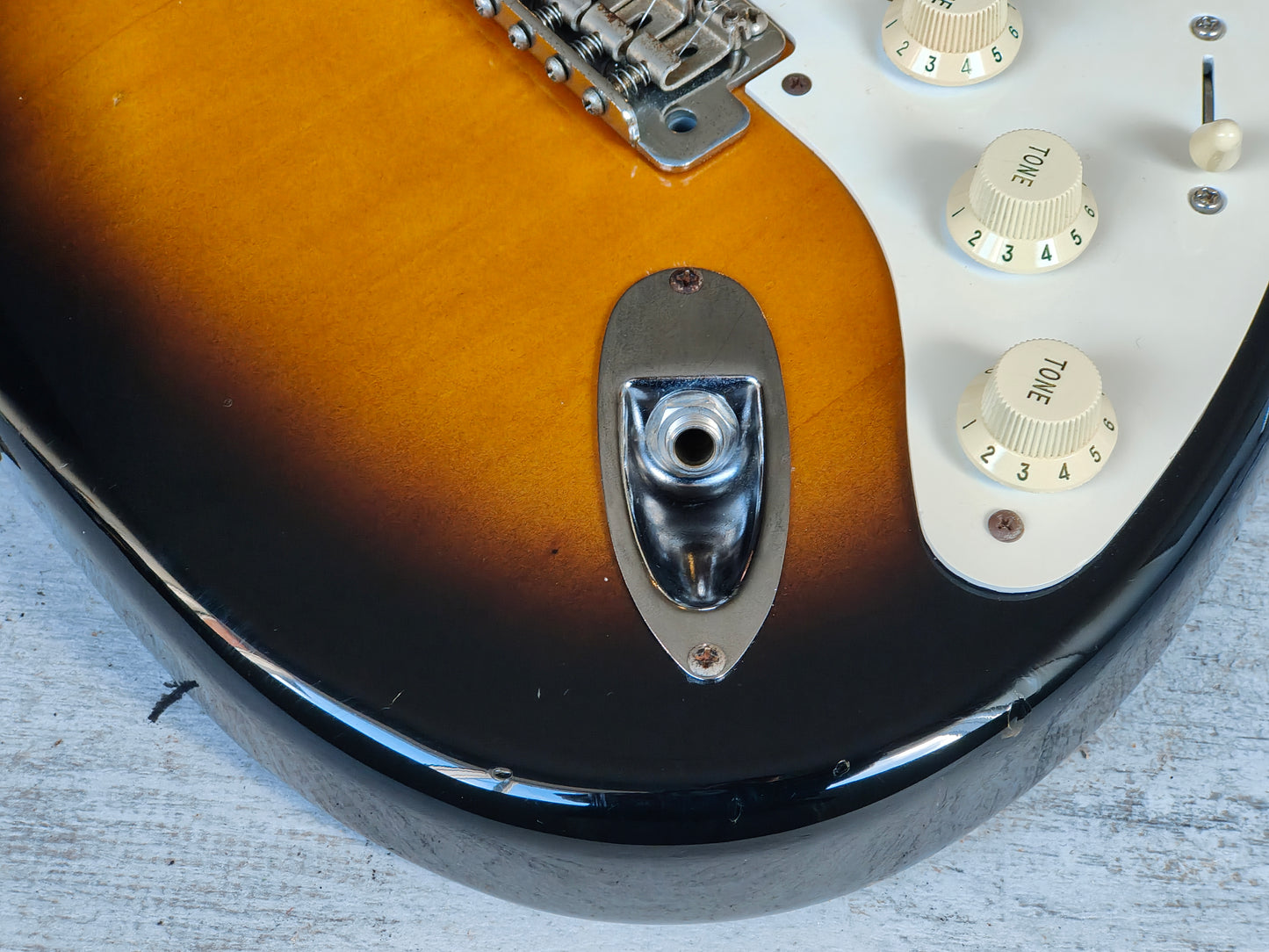 1993 Fender Japan ST57-53 '57 Reissue Stratocaster (Sunburst)