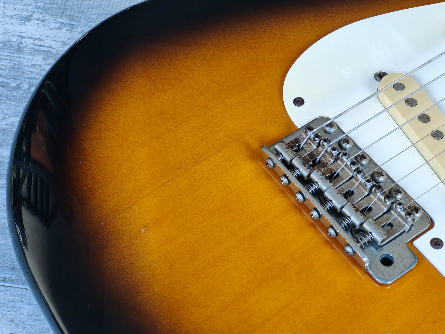 1993 Fender Japan ST57-53 '57 Reissue Stratocaster (Sunburst)