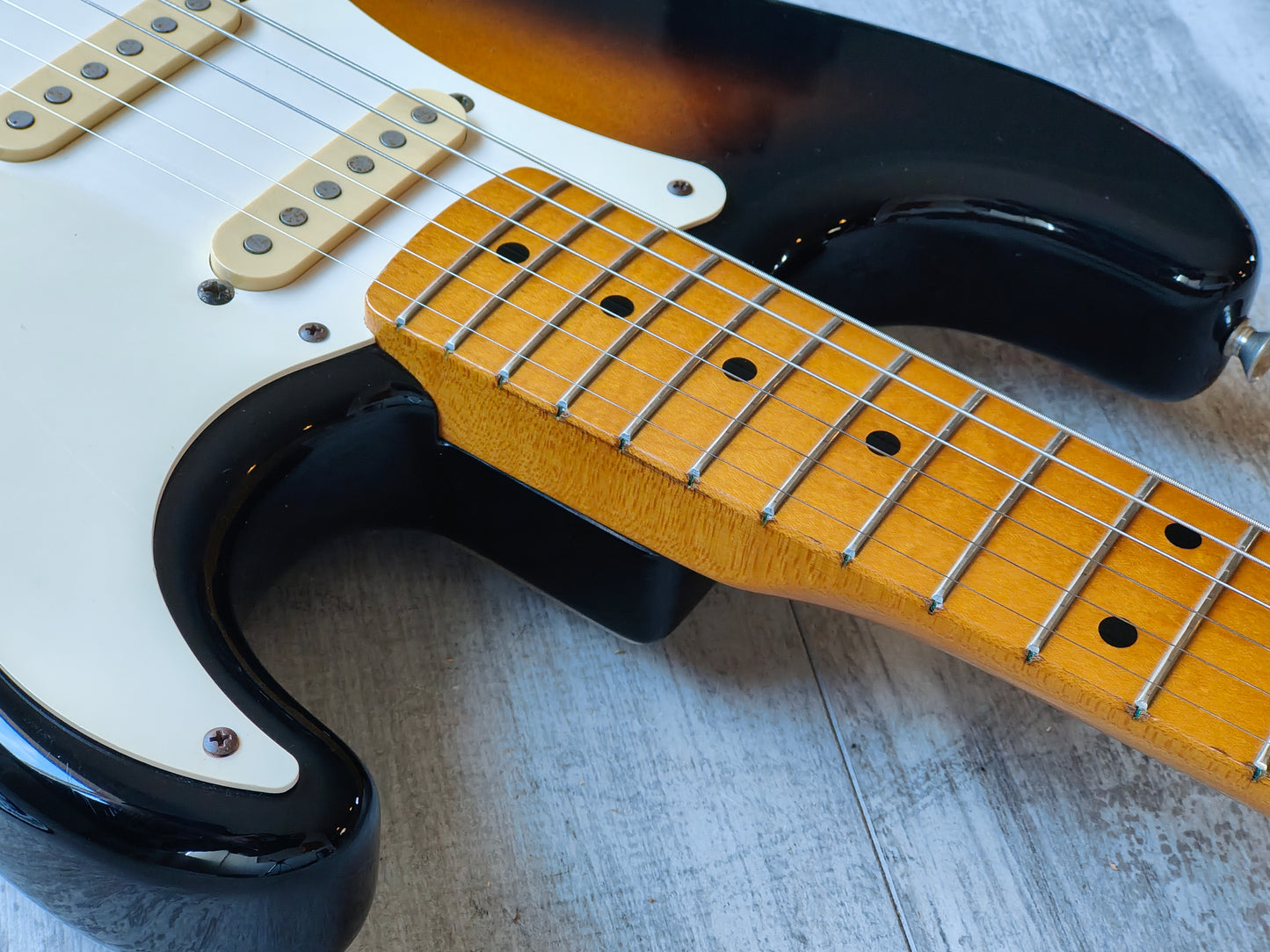 1993 Fender Japan ST57-53 '57 Reissue Stratocaster (Sunburst)