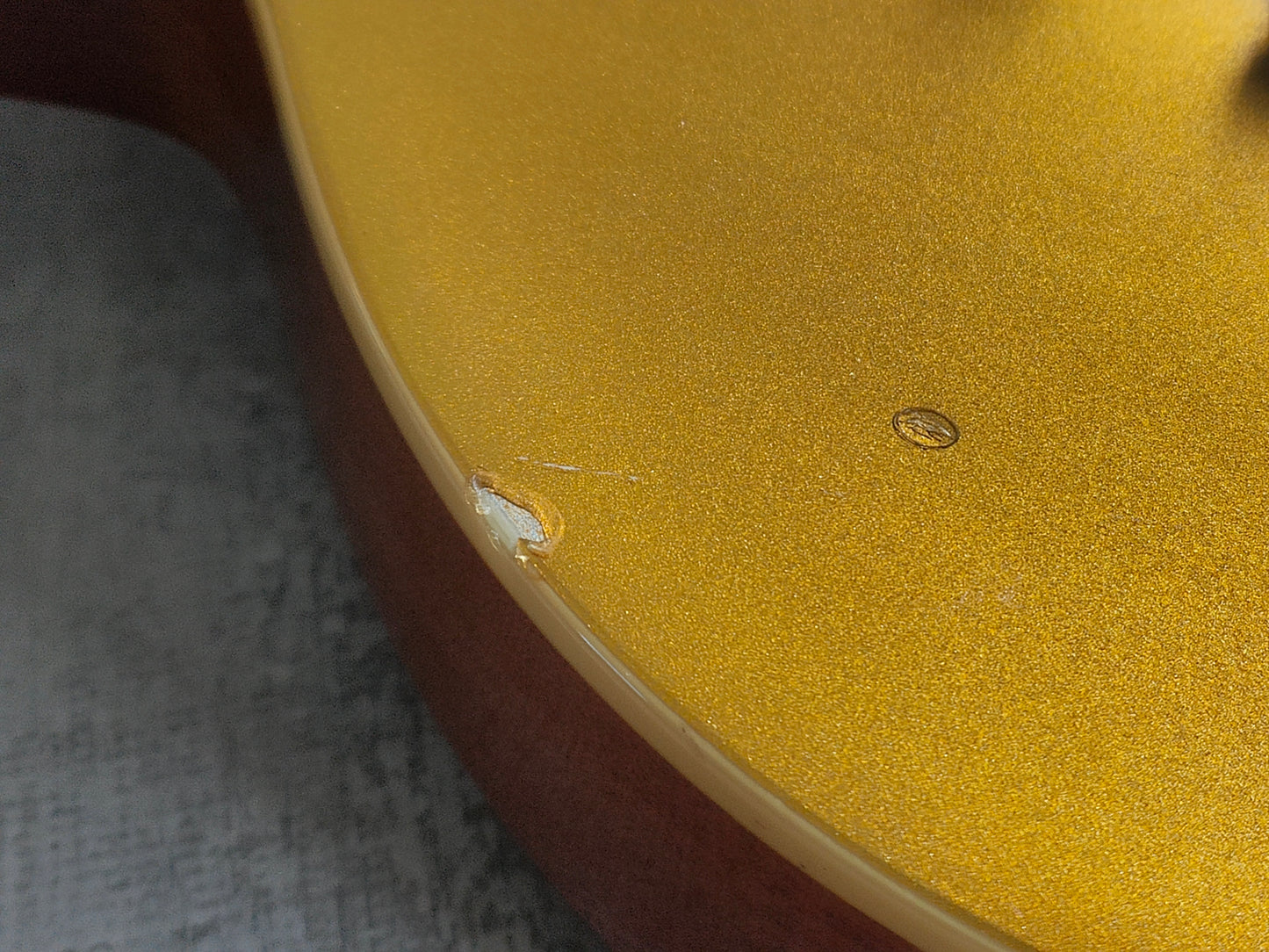Blitz by Aria Pro II Leopard Les Paul Standard (Goldtop)