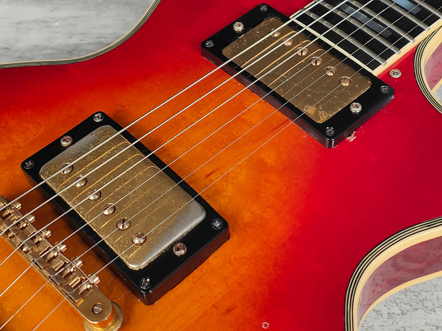 1978 Yamaha Japan SL700 Studio Lord Les Paul Custom (Cherry Sunburst)