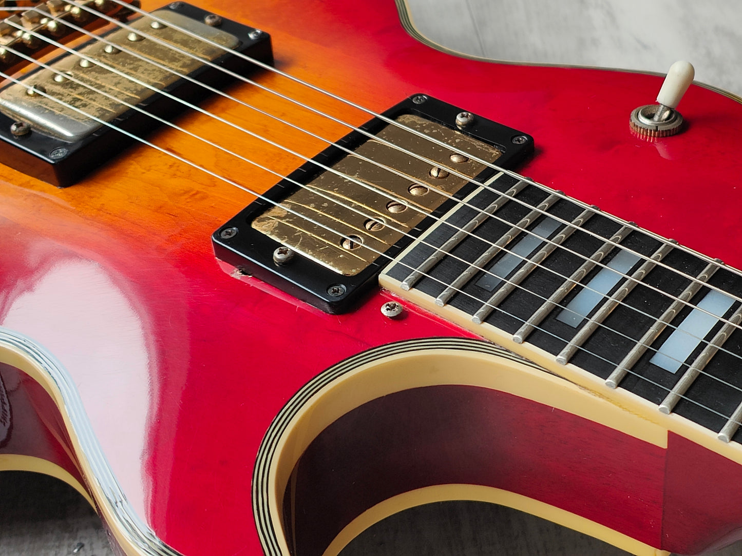 1978 Yamaha Japan SL700 Studio Lord Les Paul Custom (Cherry Sunburst)