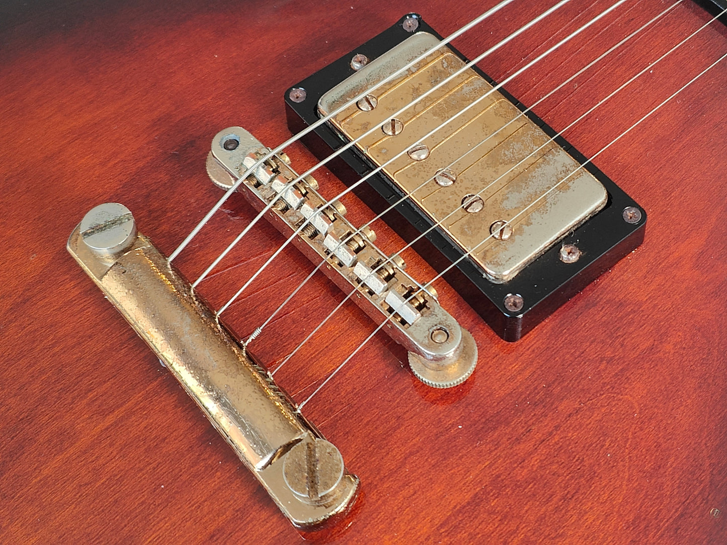 1982 Greco Japan EG-500/EGC68-50 Super Power Les Paul Custom (Violin Sunburst)