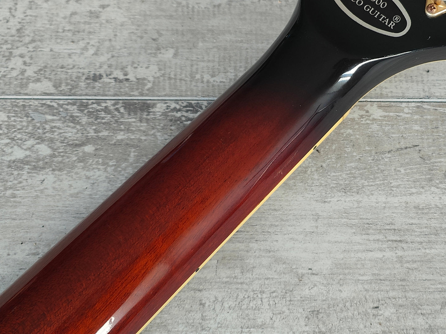 1982 Greco Japan EG-500/EGC68-50 Super Power Les Paul Custom (Violin Sunburst)