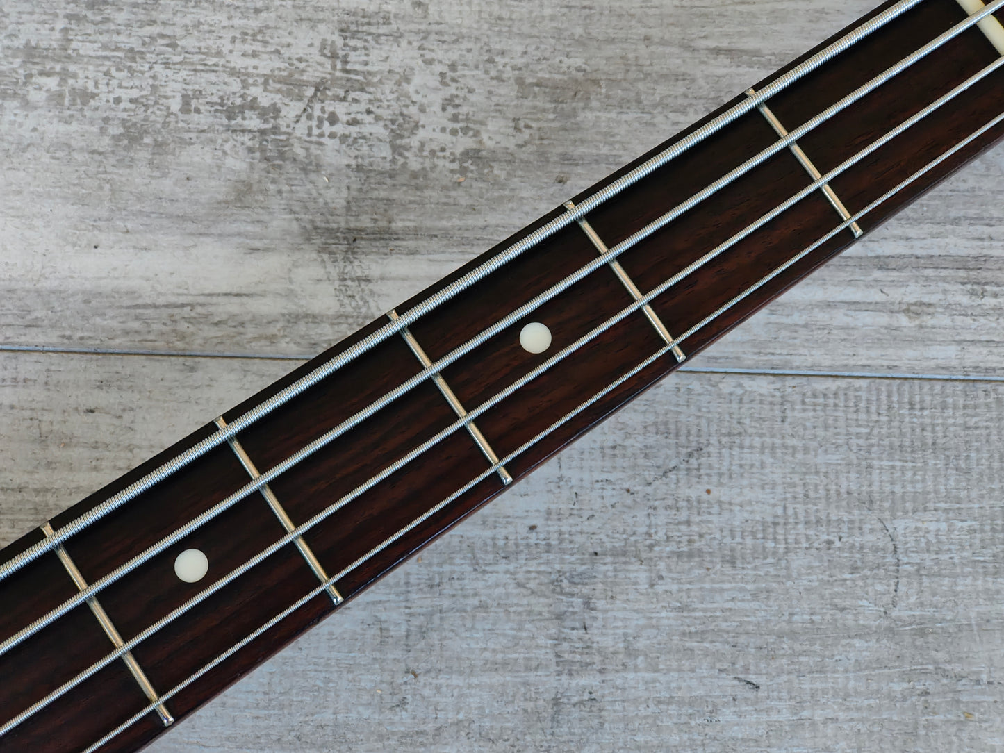 2008 Fender Japan Aerodyne PJ Jazz Bass (Old Candy Apple Red)