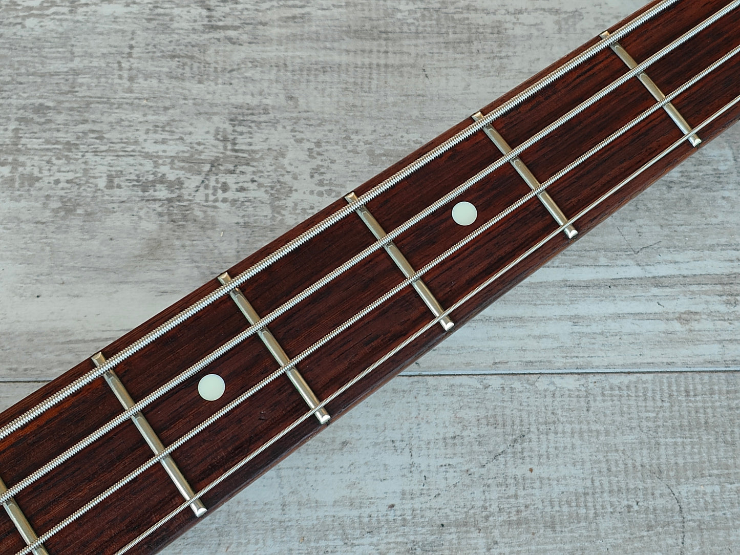 1984 Ibanez Japan DT-670 Destroyer II Vintage Bass (Fire Red)