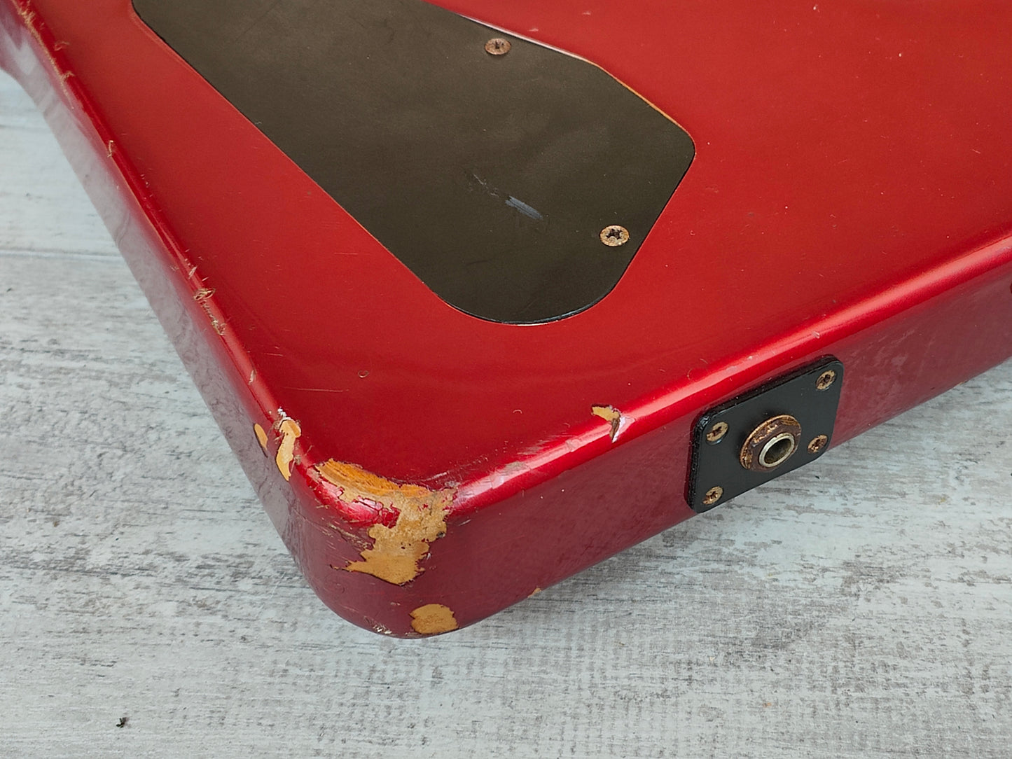 1984 Ibanez Japan DT-670 Destroyer II Vintage Bass (Fire Red)