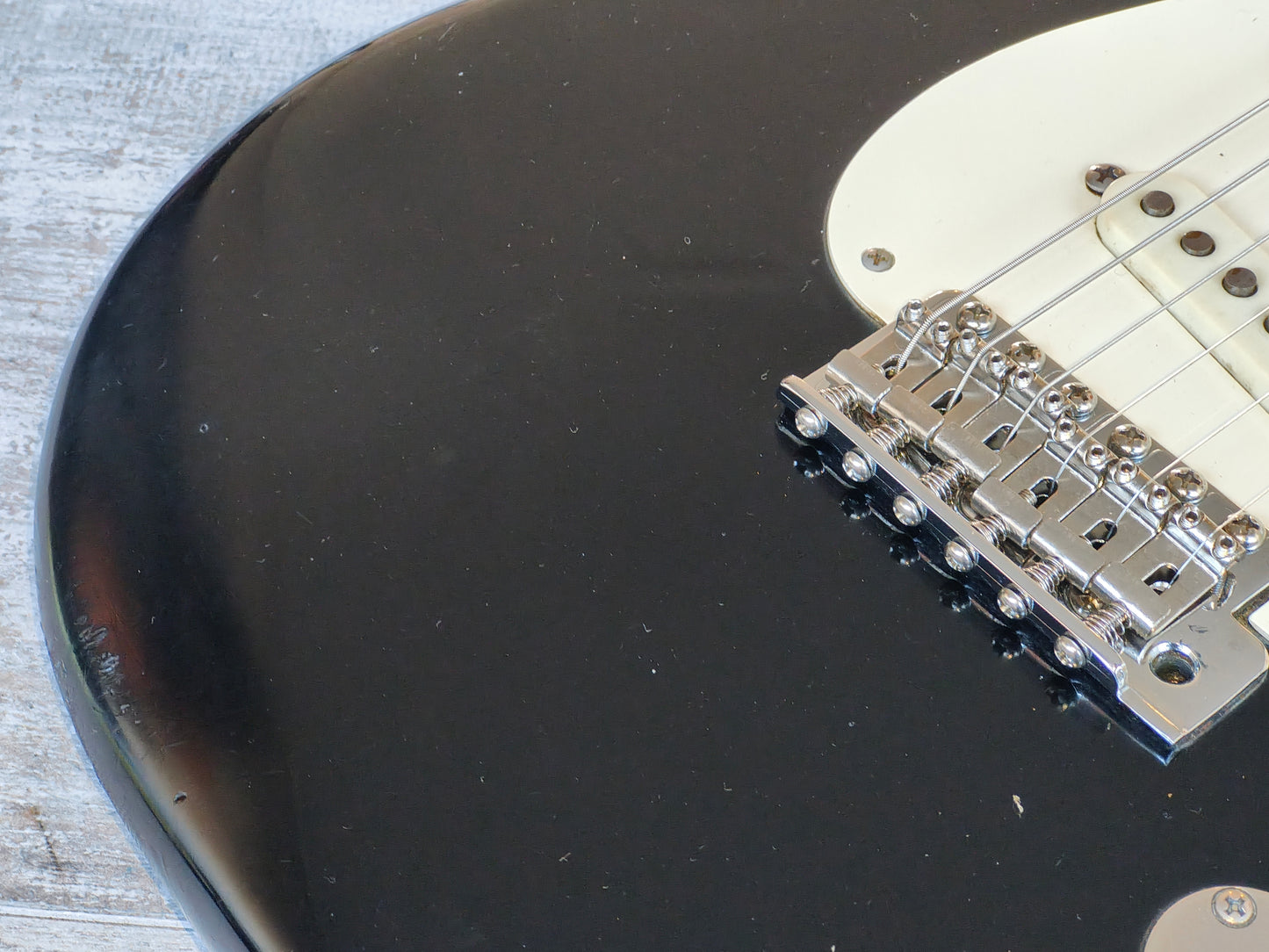 1989 Fender Japan ST54-900 '54 Reissue Stratocaster w/USA Pickups (Black Nitro)