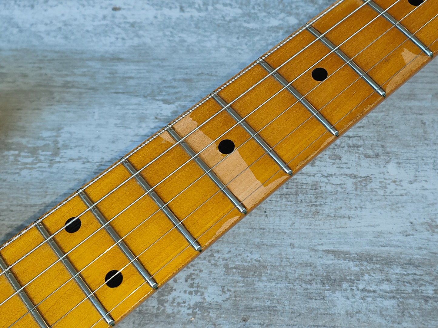 1989 Fender Japan ST54-900 '54 Reissue Stratocaster w/USA Pickups (Black Nitro)