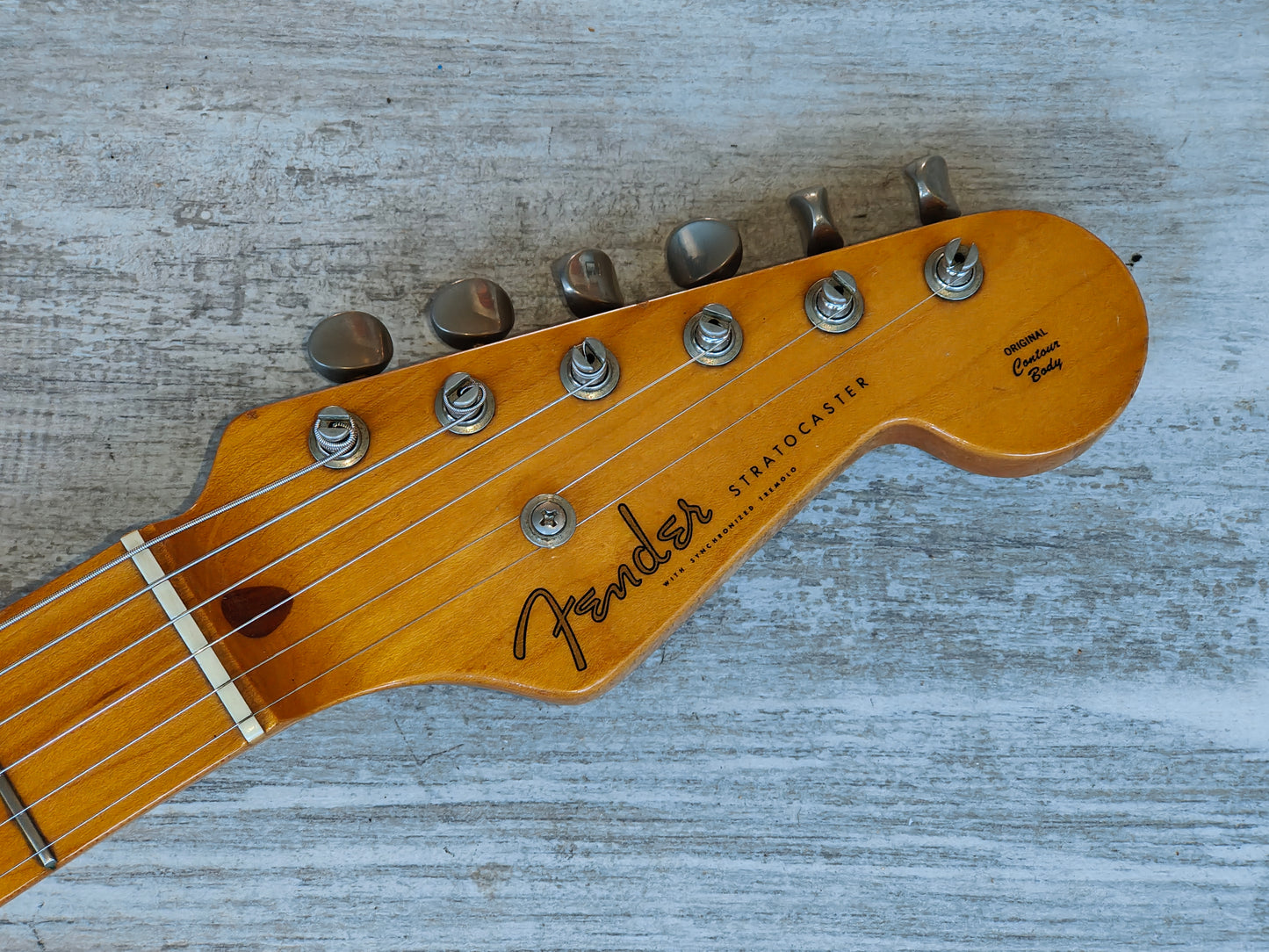 1989 Fender Japan ST54-900 '54 Reissue Stratocaster w/USA Pickups (Black Nitro)