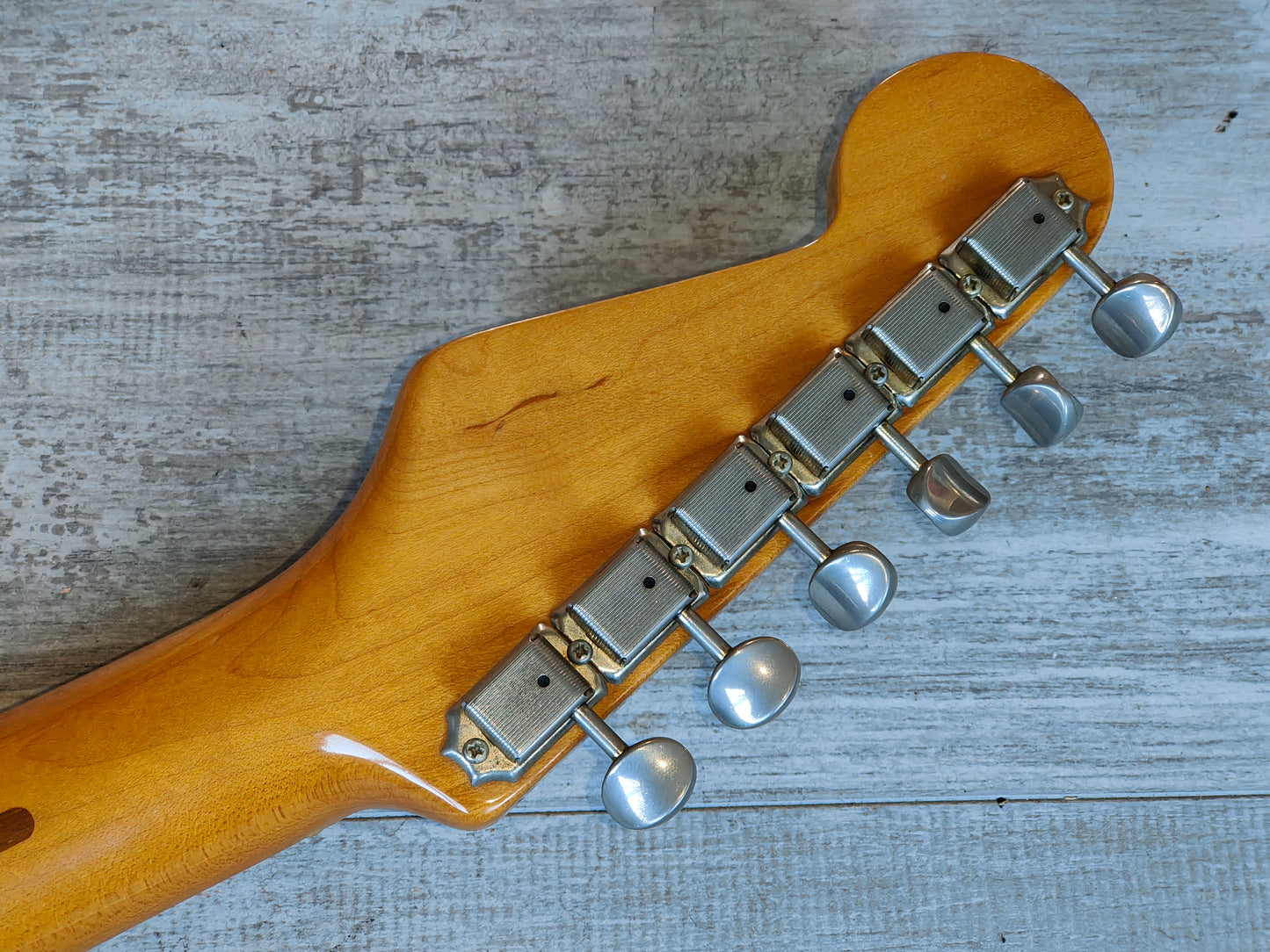 1989 Fender Japan ST54-900 '54 Reissue Stratocaster w/USA Pickups (Black Nitro)