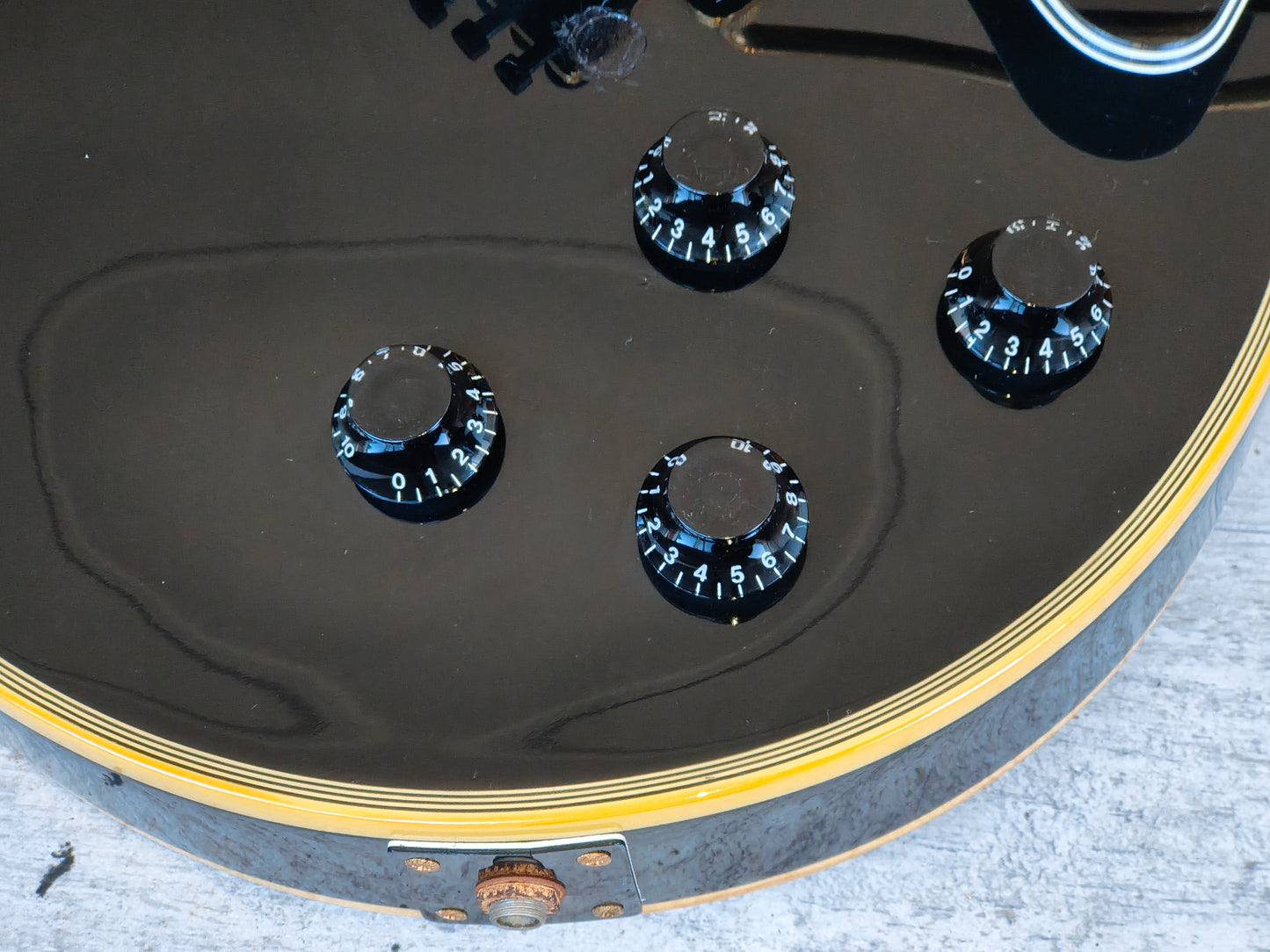 1993 Orville by Gibson LPC-57B Les Paul Custom w/Floyd Rose (Ebony)