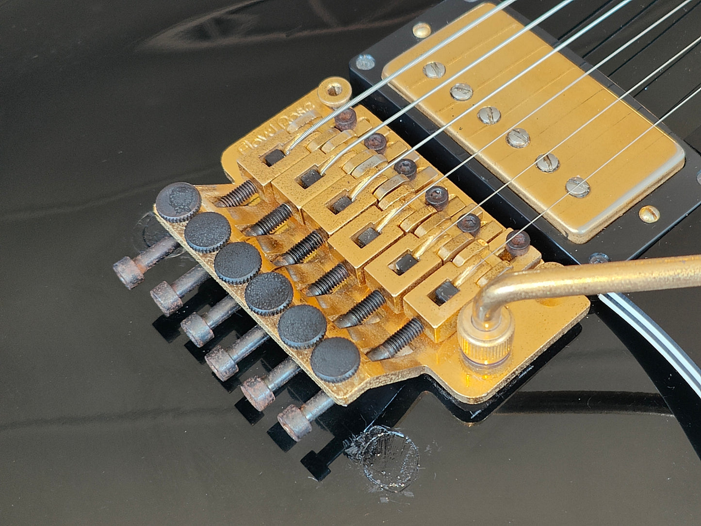 1993 Orville by Gibson LPC-57B Les Paul Custom w/Floyd Rose (Ebony)