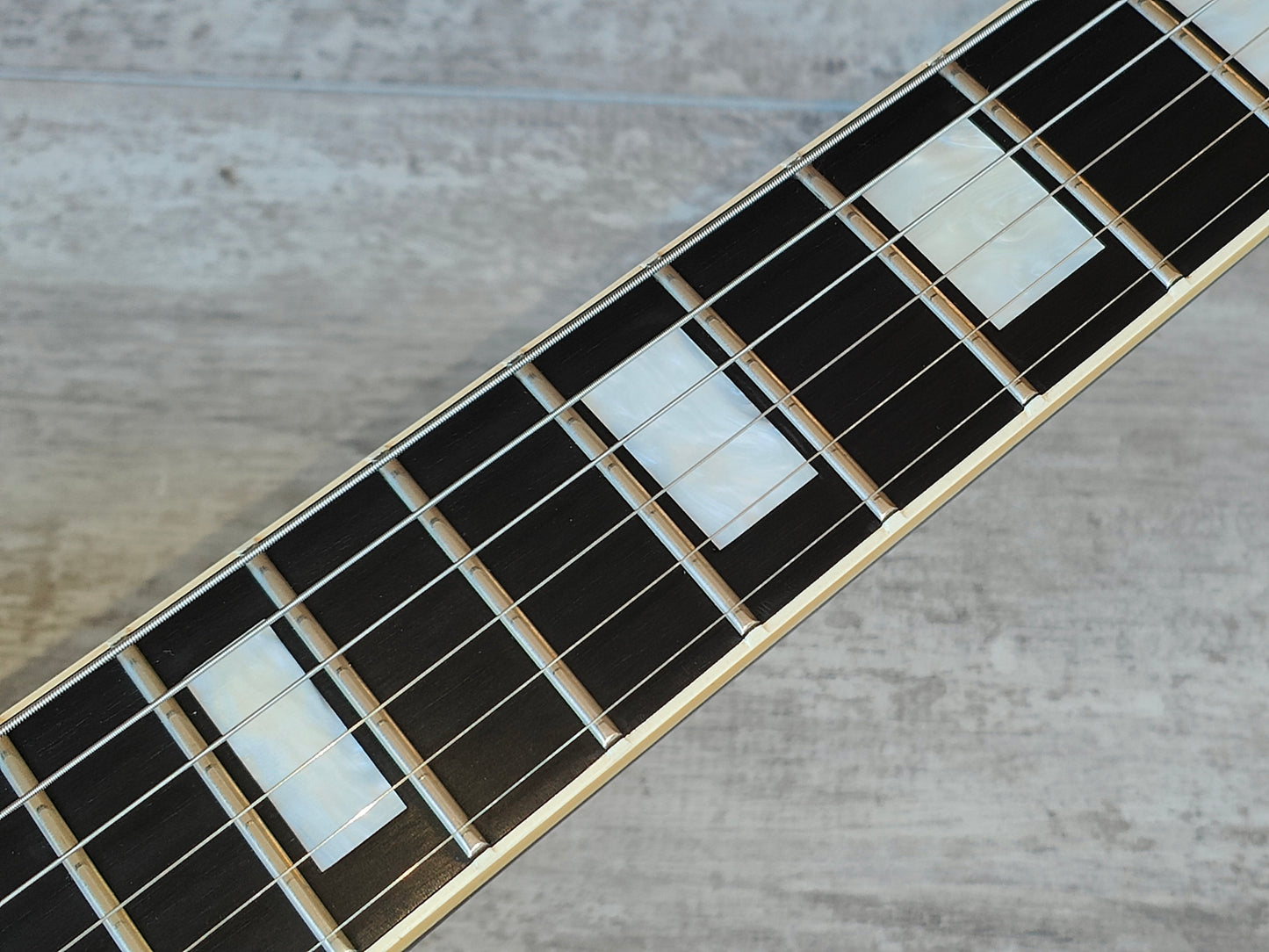 1993 Orville by Gibson LPC-57B Les Paul Custom w/Floyd Rose (Ebony)