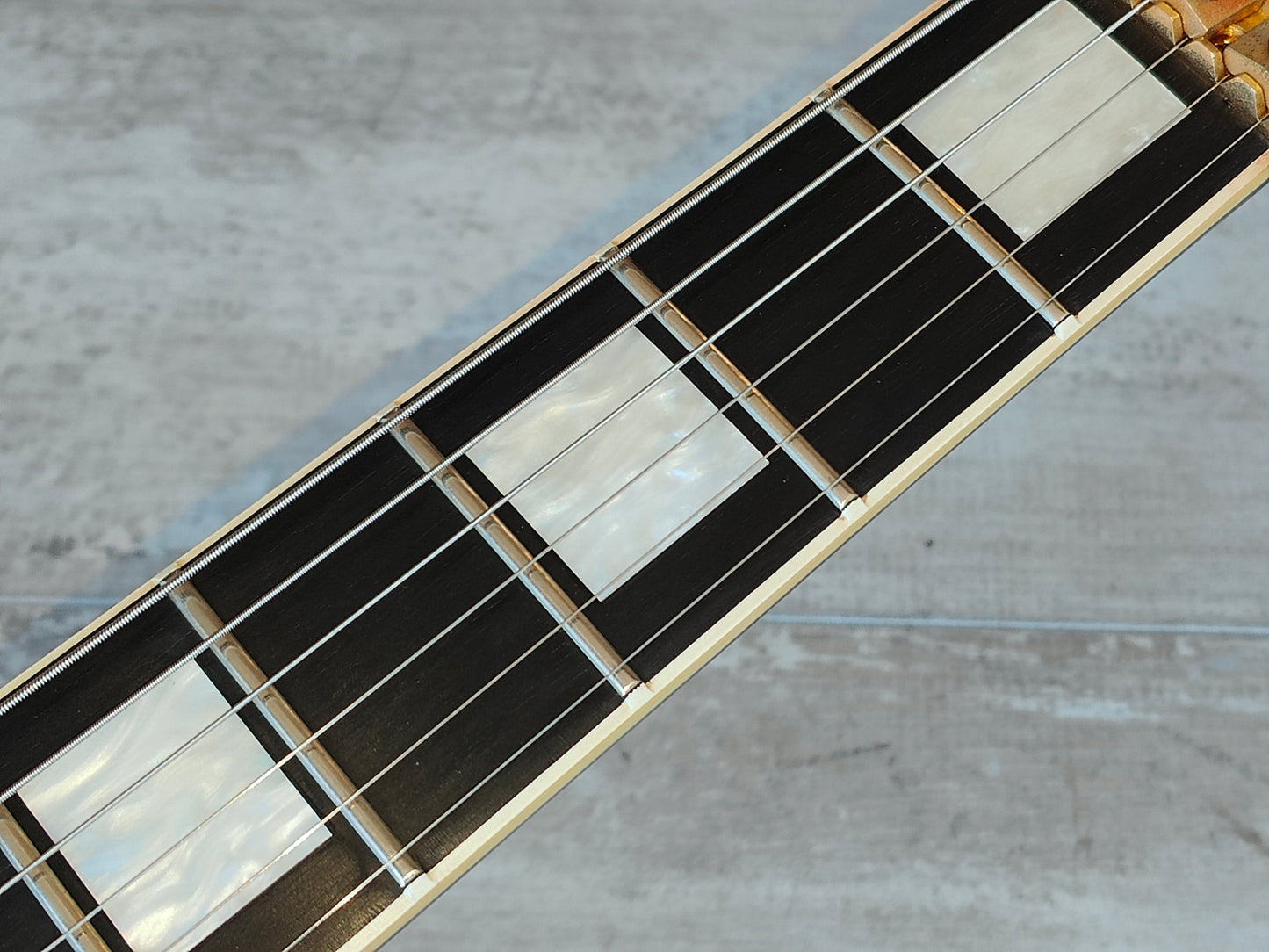 1993 Orville by Gibson LPC-57B Les Paul Custom w/Floyd Rose (Ebony)