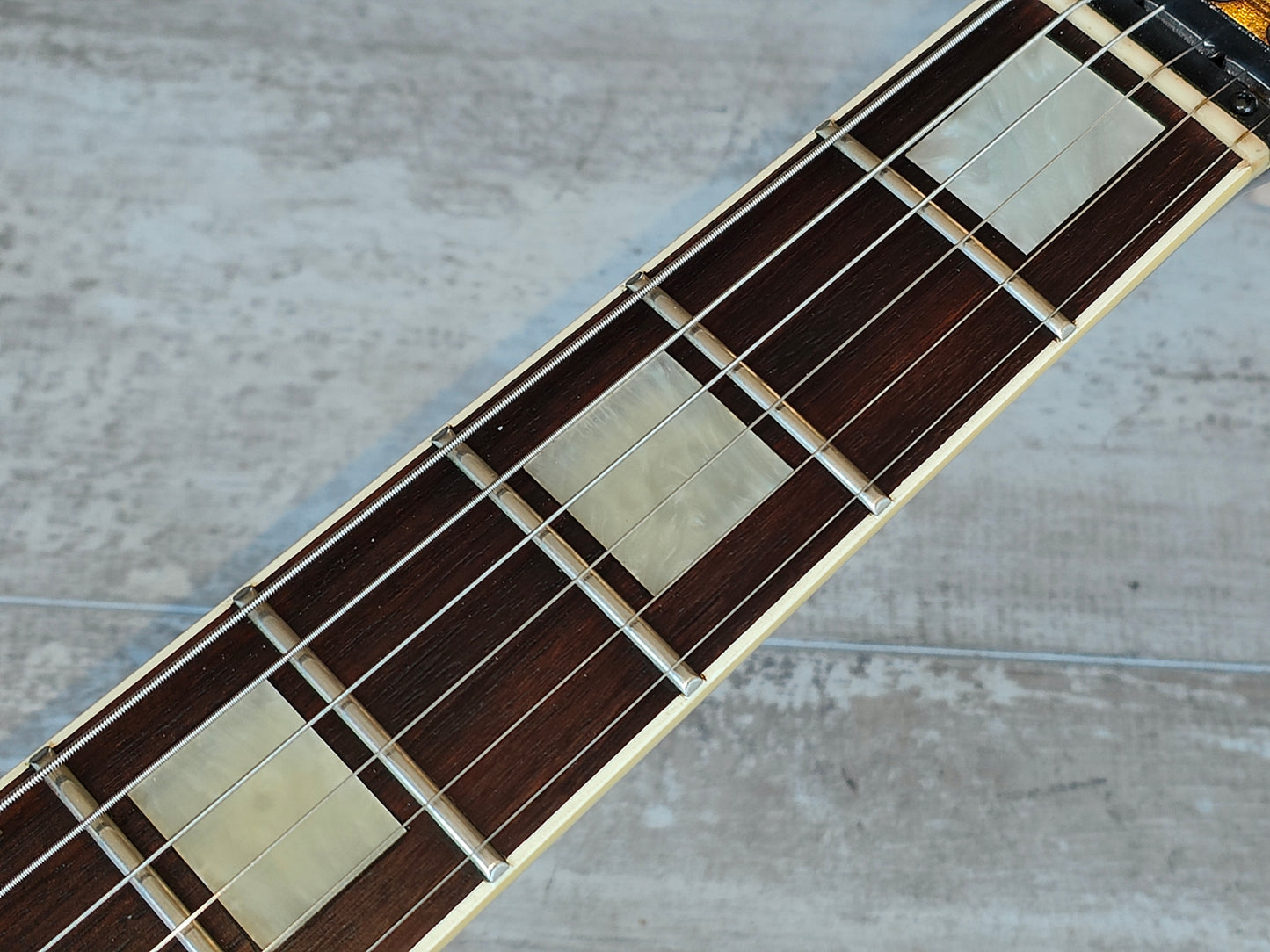 1987 Greco Japan Les Paul Custom "Black Beauty" w/Kahler Tremolo (Ebony)