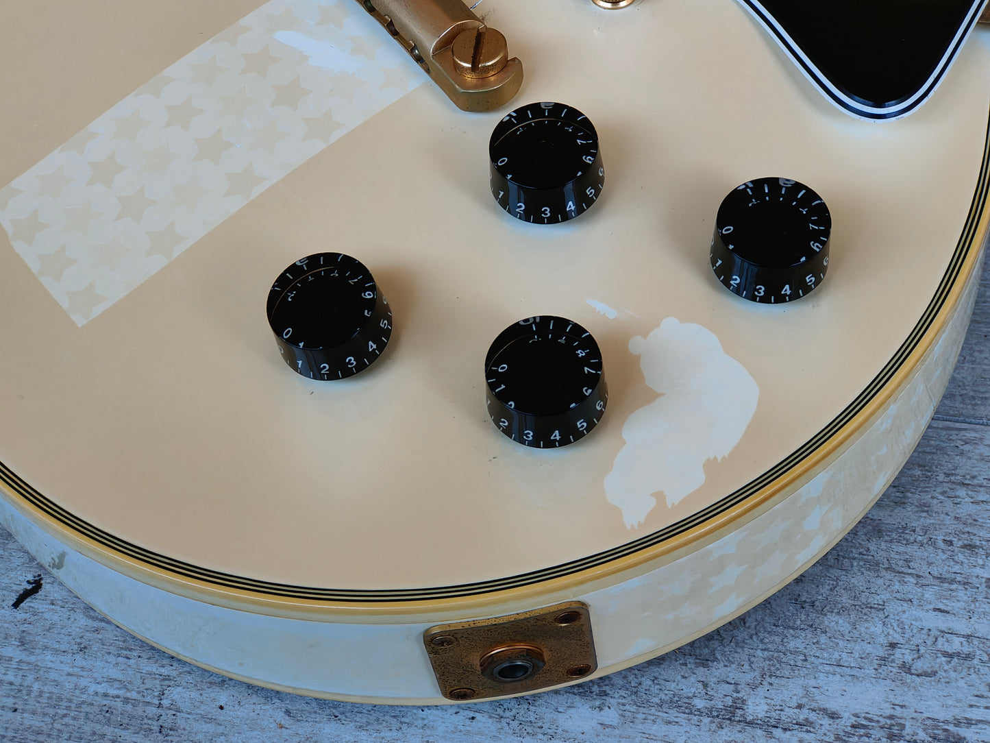 1991 Orville by Gibson Les Paul Custom (Aged White)