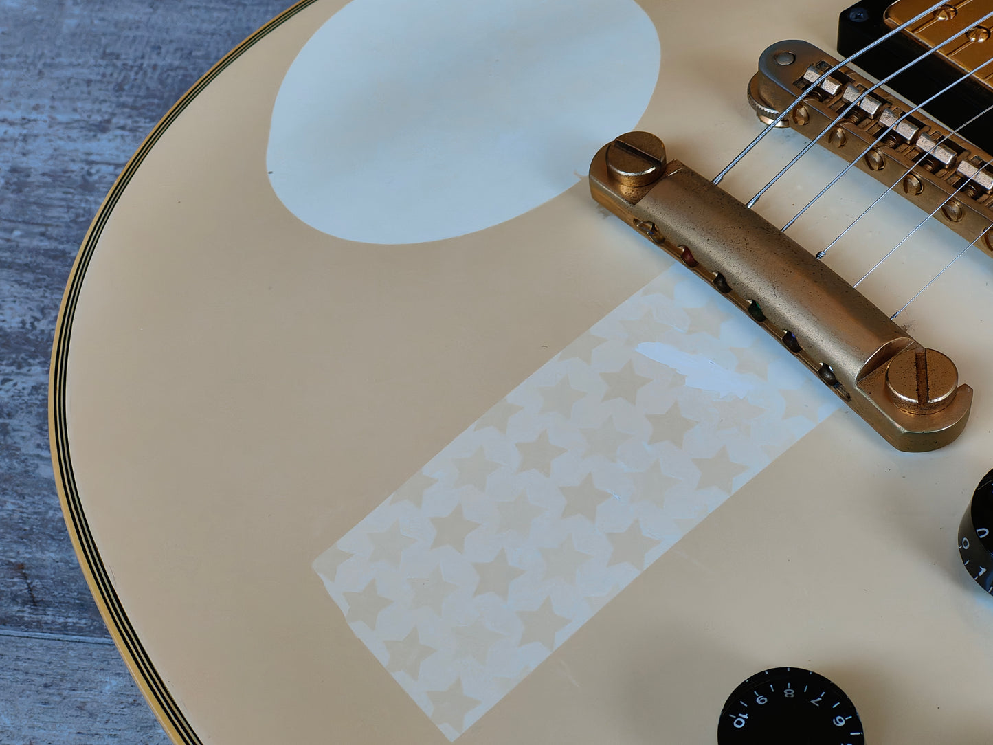 1991 Orville by Gibson Les Paul Custom (Aged White)