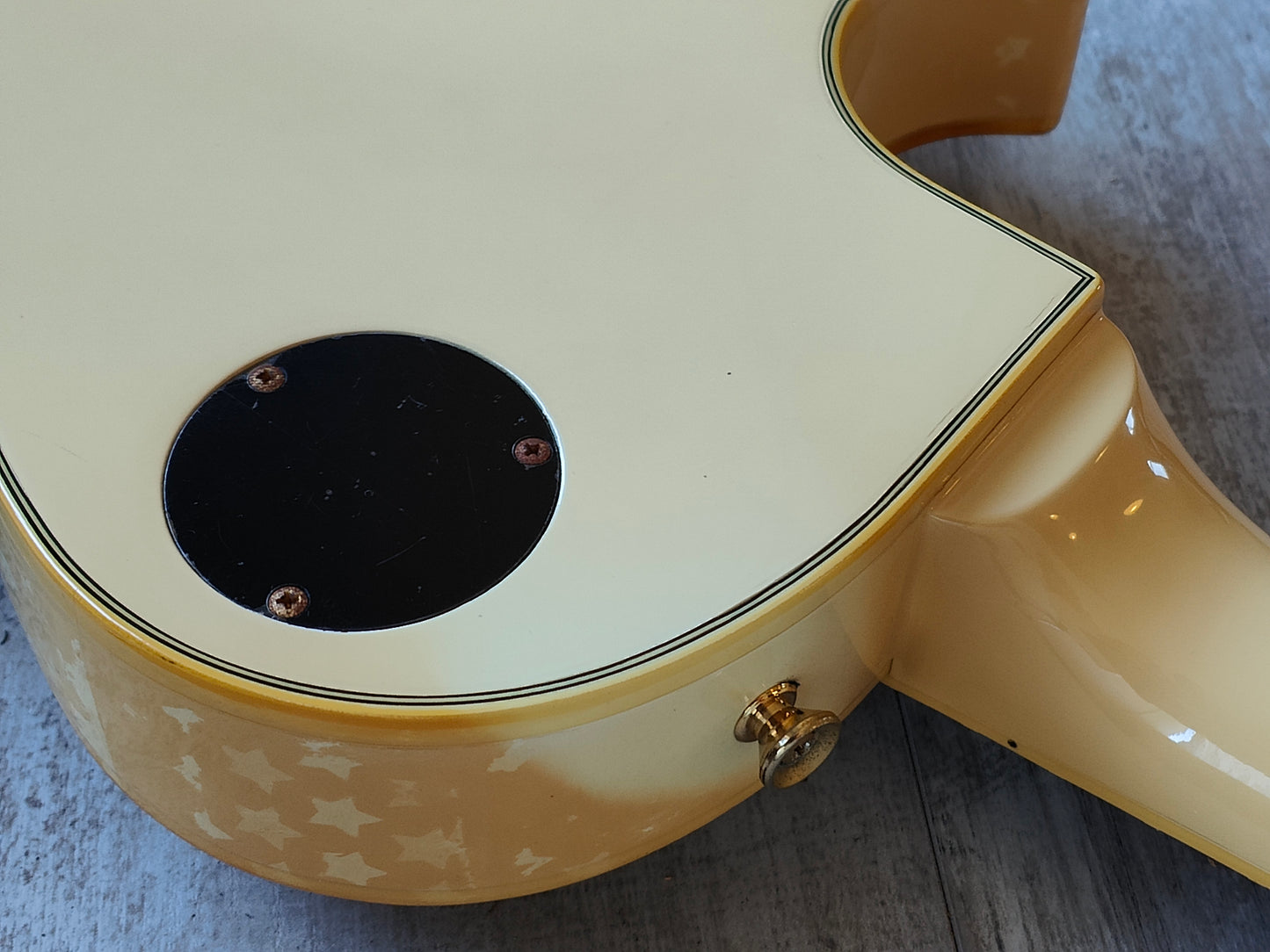 1991 Orville by Gibson Les Paul Custom (Aged White)