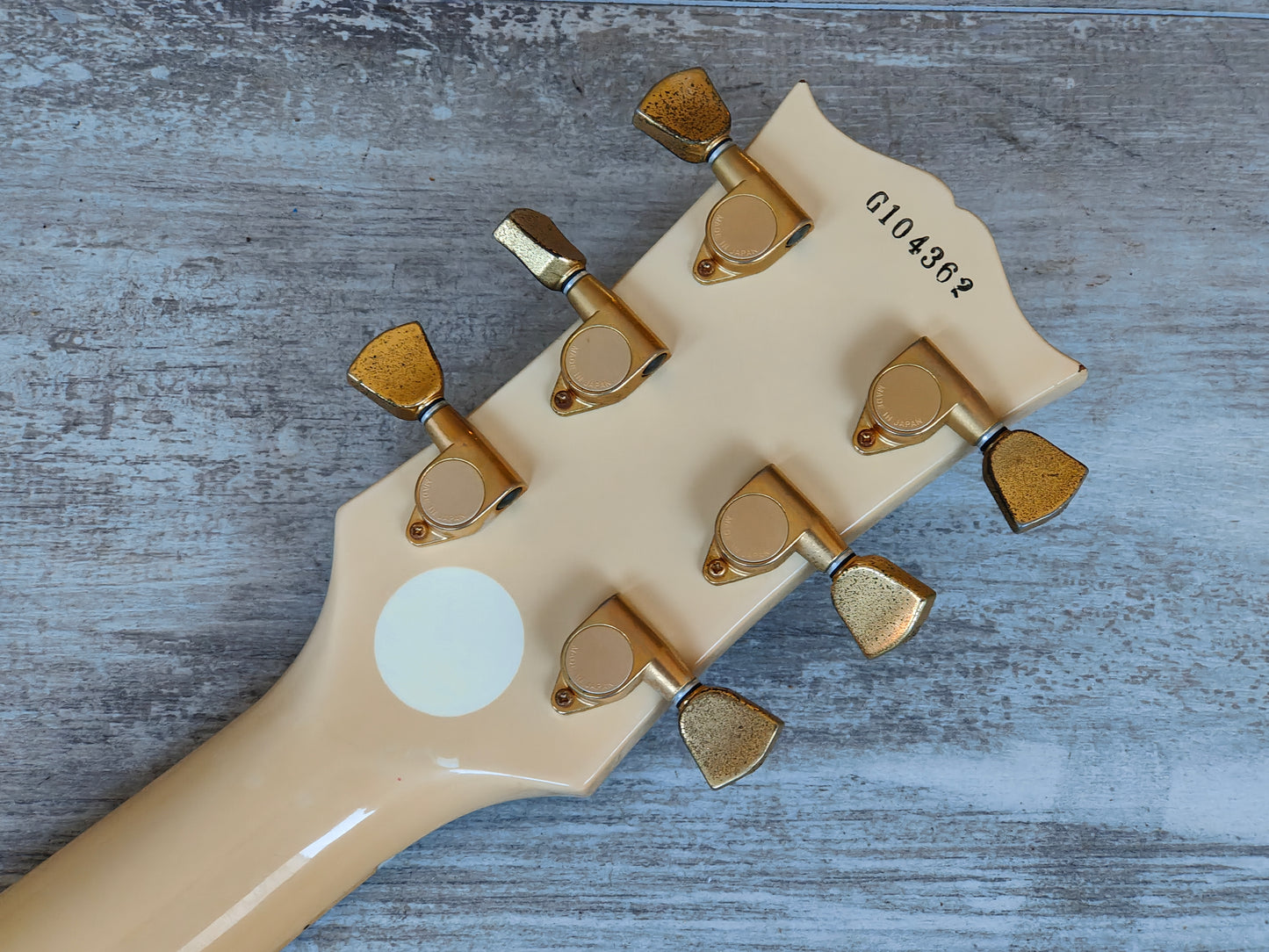 1991 Orville by Gibson Les Paul Custom (Aged White)