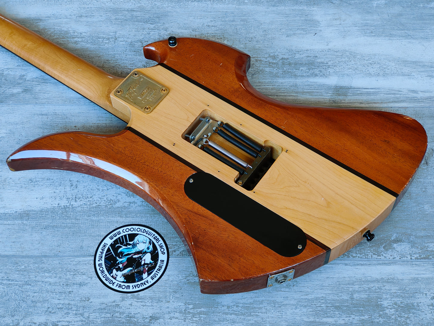 1990 BC Rich Japan MG-1101N Mockingbird (Natural/Brown)