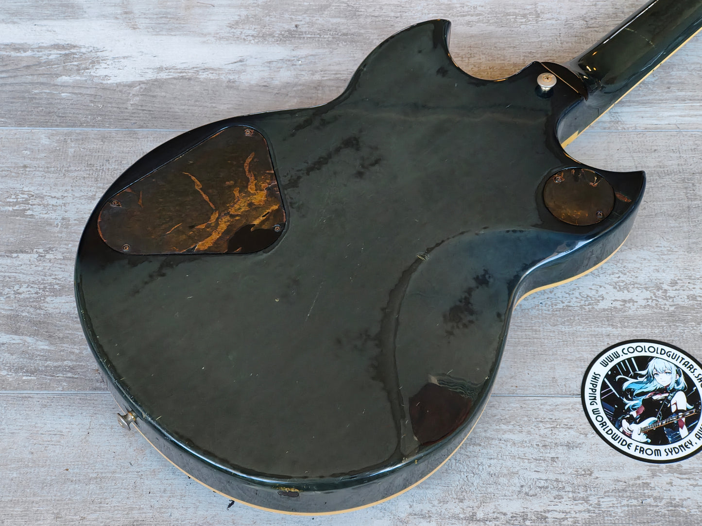 1984 Yamaha Japan SG1000N "Narrow Neck" Double Cutaway (Indigo Blue)