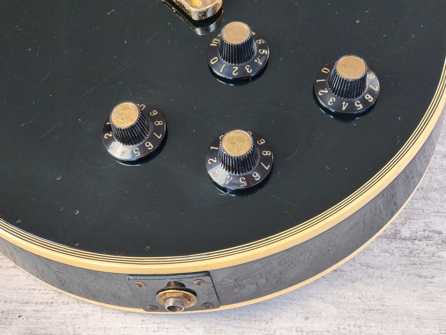 1983 Greco Japan EGC68-50 Les Paul Custom (Black)