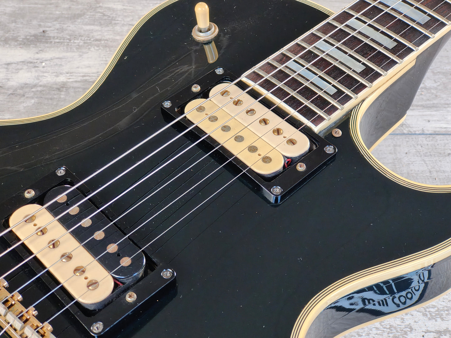 1983 Greco Japan EGC68-50 Les Paul Custom (Black)
