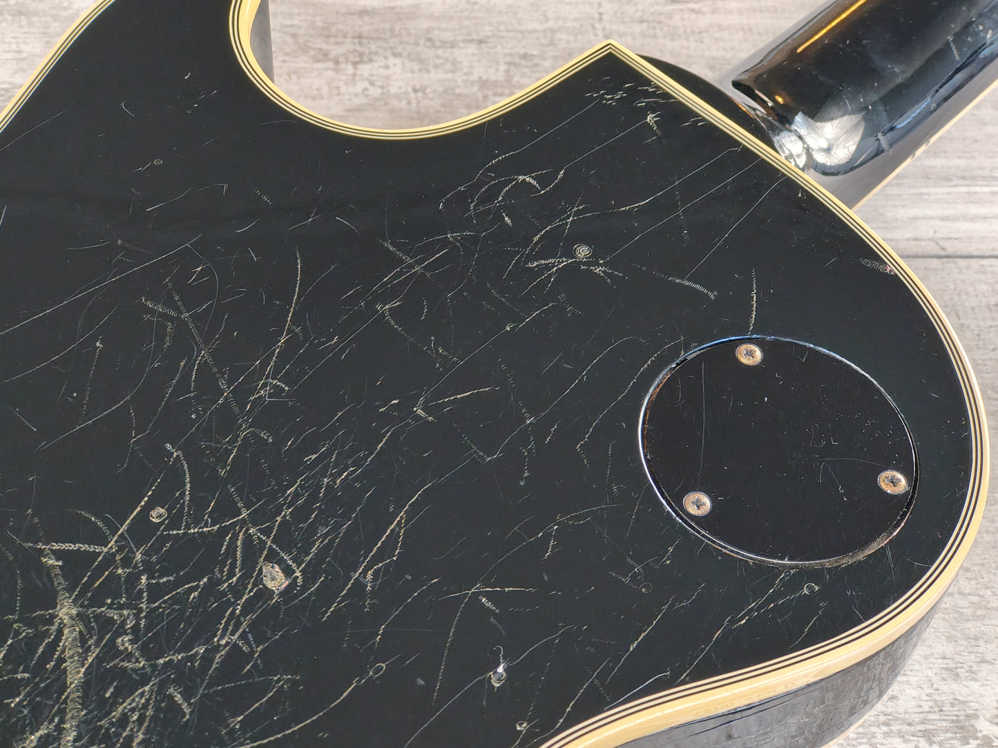 1983 Greco Japan EGC68-50 Les Paul Custom (Black)