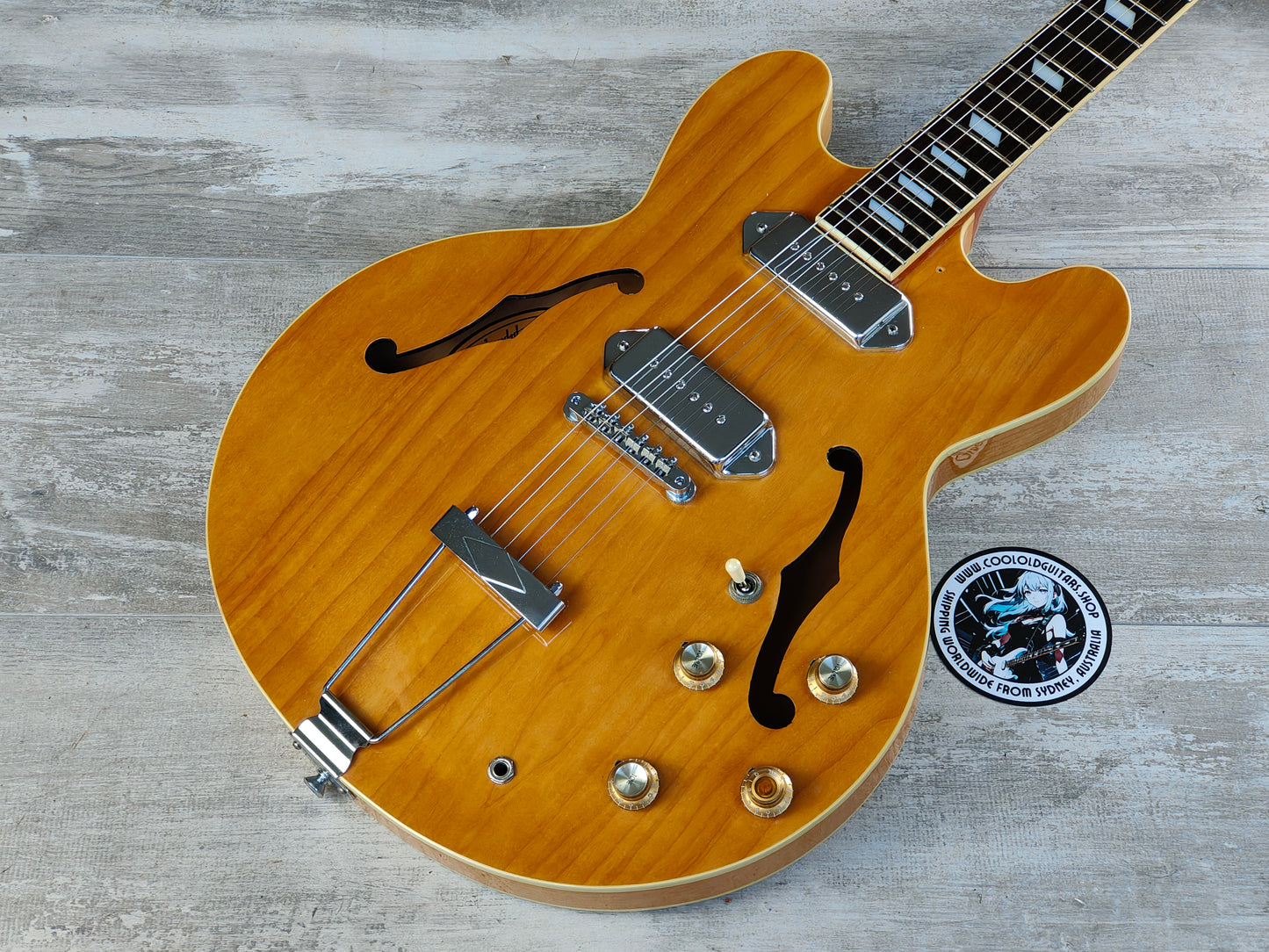 2001 Epiphone Casino Hollowbody Reissue - Paul McCartney (Natural)