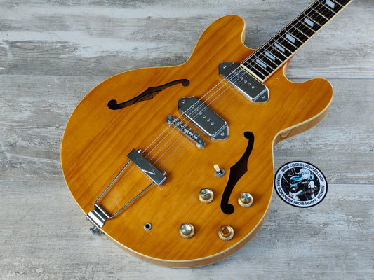 2001 Epiphone Casino Hollowbody Reissue - Paul McCartney (Natural)