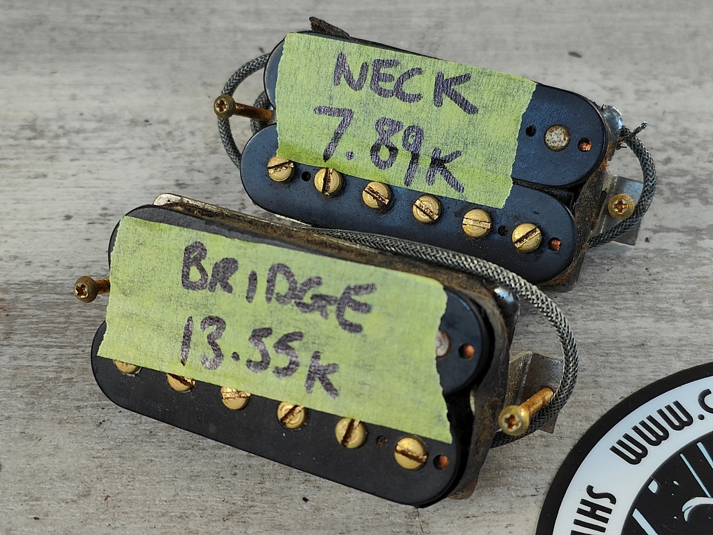 Gibson '57 PAF Humbuckers