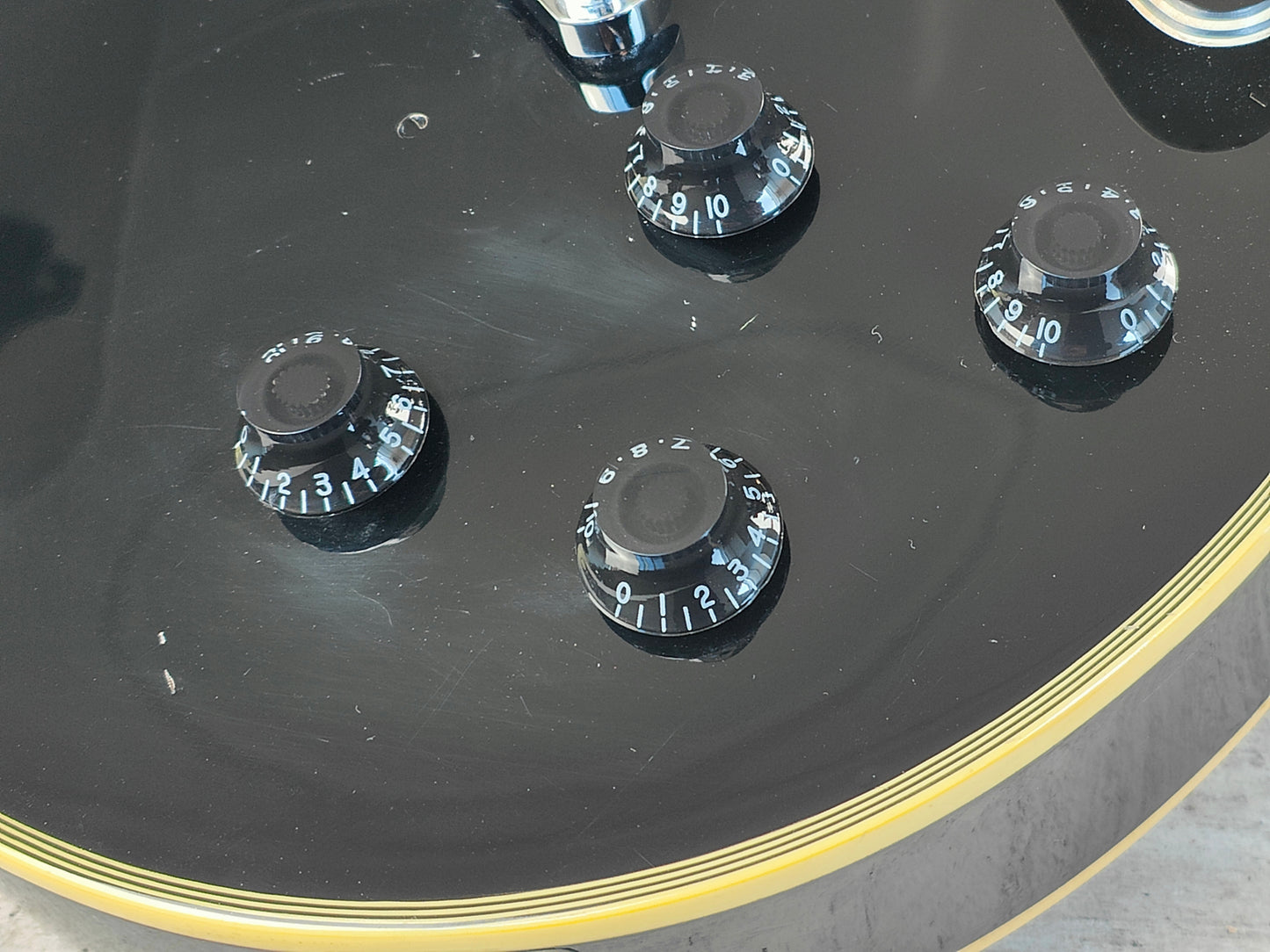 1988 Burny Japan RLC-60 Les Paul Custom (Black)