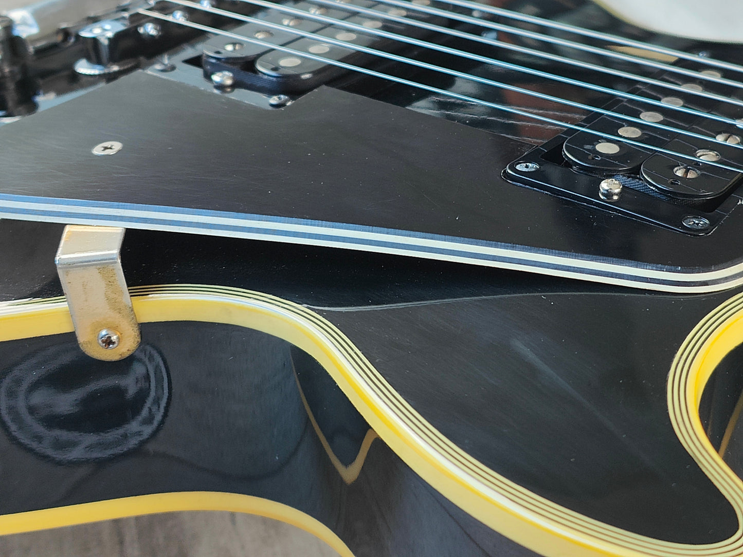 1988 Burny Japan RLC-60 Les Paul Custom (Black)